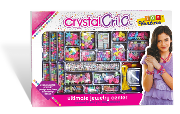 Crystal Crilc Beads Set – DIY Jewelry Making Craft Toy for Kids