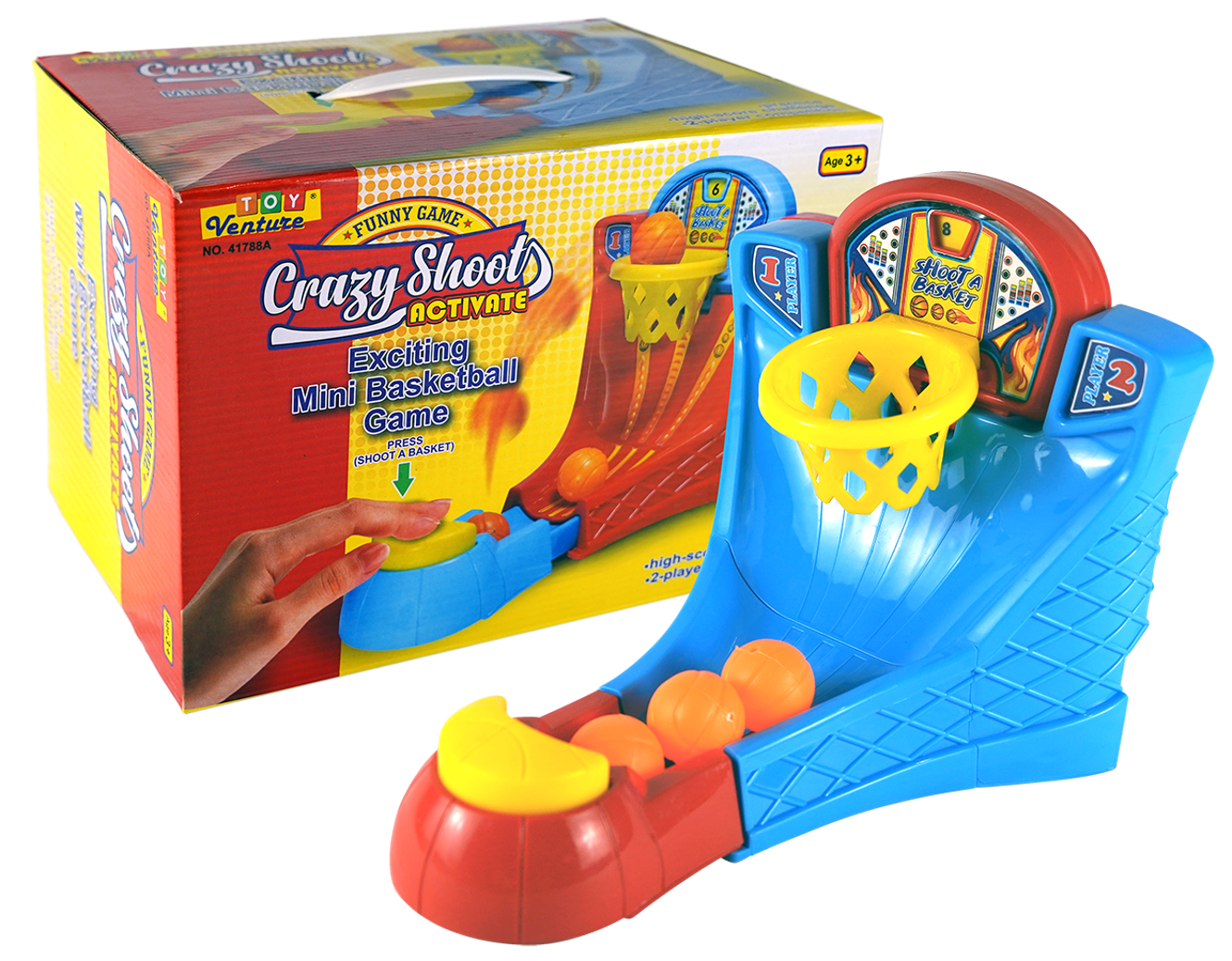 Crazy Shoot Activate – Interactive Basketball Game for Kids