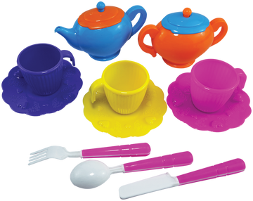 Multi Tea Set – Pretend Tea Party Playset for Kids