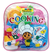 Kitchen Set Bag Medium – Portable Pretend Cooking Playset for Kids