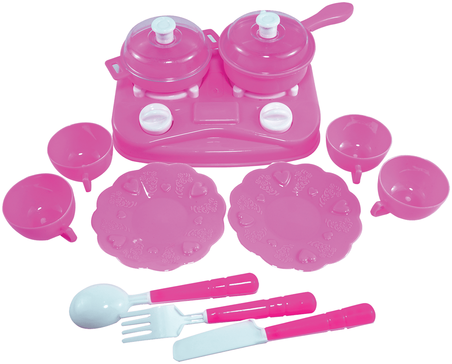 Kitchen Set – 24 - Piece Fun Pretend Cooking Playset for Kids - Toy Venture