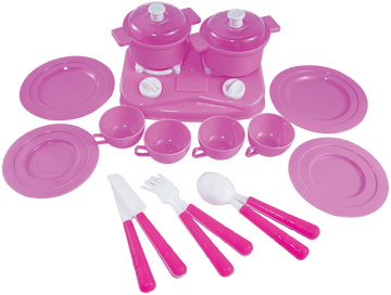 Kitchen Set – Pretend Cooking Toy Playset for Kids - Toy Venture