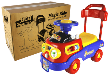 Magic Ride Push Car – Fun & Safe Ride - On Toy for Toddlers - Toy Venture