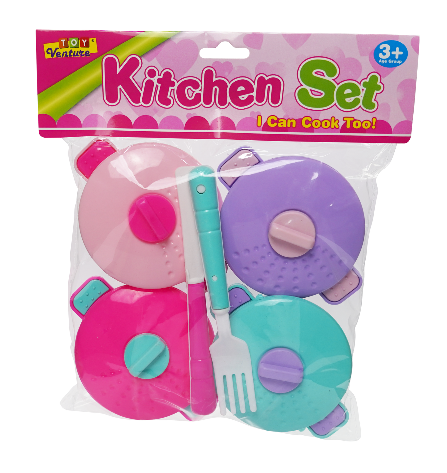 Kitchen Set (Pot Set) – Pretend Cooking Playset for Kids