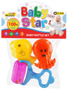 3 Pcs Rattle Set PVC – Safe & Colorful Baby Toy Set for Newborns - Toy Venture