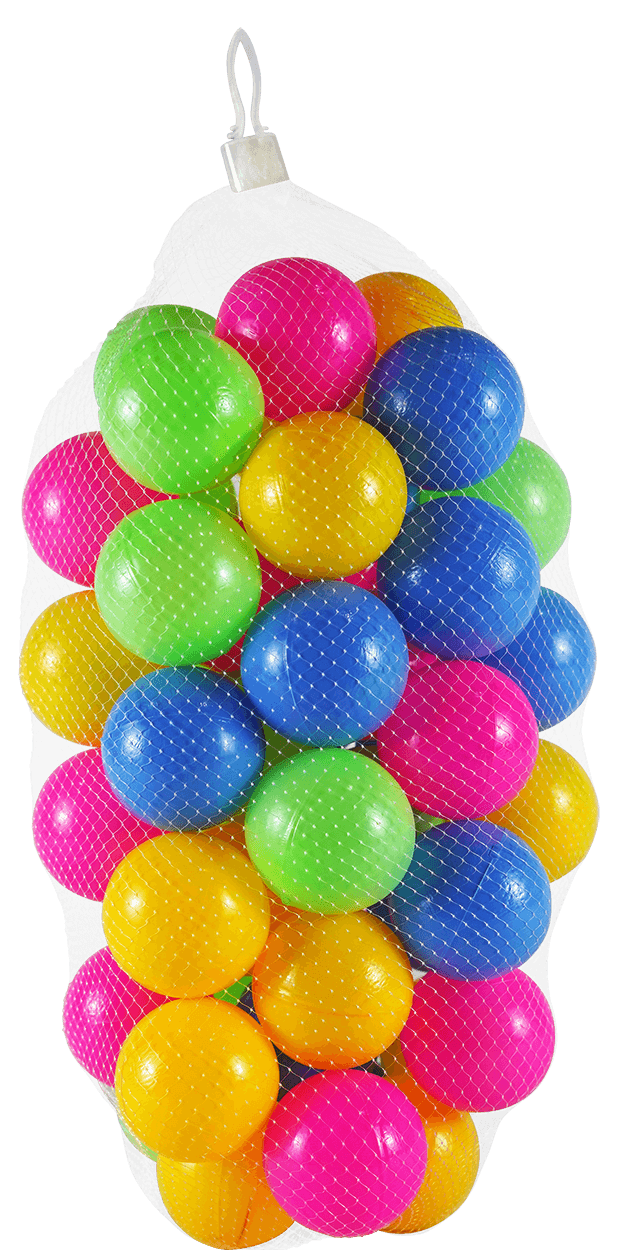 50 Pcs Net ball bag - fun indoor & outdoor play set for kids - Toy Venture
