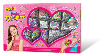 Jewelry Designer Set – Creative DIY Bead & Bracelet Making Toy for Kids