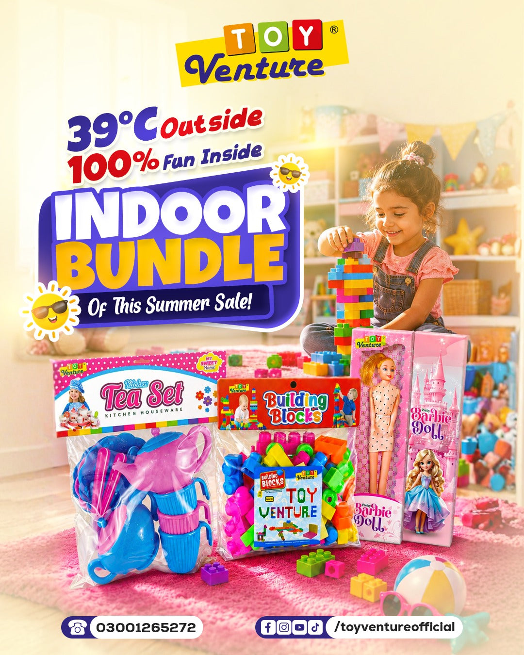 Indoor Bundle  Kids Mini Combo Deal