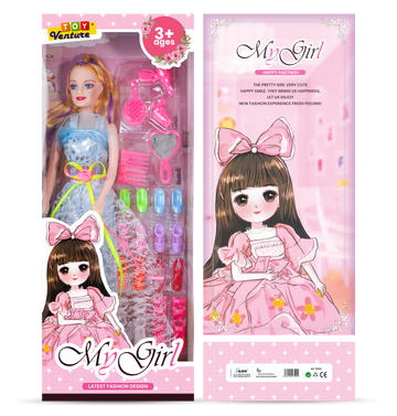 My Girl Fashion Doll with Styling Accessories for Girls 3+ Years