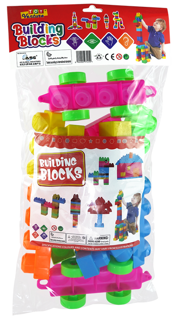 34 Pcs Building Block Set – Creative Construction Toy for Kids