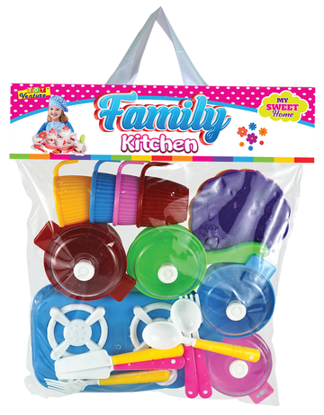 Multi Kitchen Set – Pretend Cooking Toy Playset for Kids