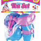 Tea Set (Pink & Blue) – Cute Pretend Tea Party Toy for Kids