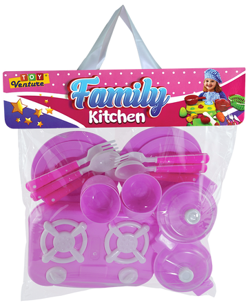 Kitchen Set – Pretend Cooking Toy Playset for Kids