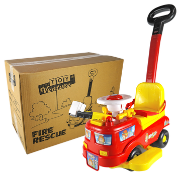 Fire Rescue Push Car – Ride-On Toy for Kids in Pakistan