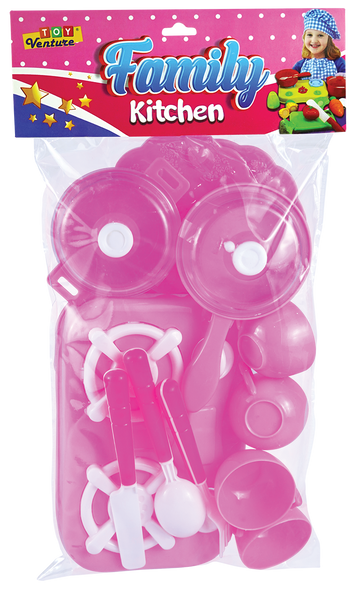 Kitchen Set – 24-Piece Fun Pretend Cooking Playset for Kids