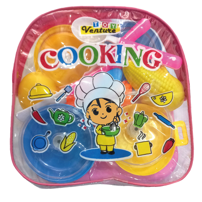Kitchen Set Bag – Portable Pretend Cooking Playset for Kids