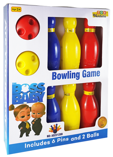 Baby Boss 2-in-1 Bowling Game – Fun Indoor Activity Toy for Kids