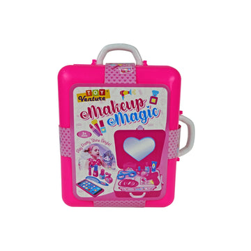 Makeup Magic Briefcase – Pretend Beauty & Salon Playset for Kids