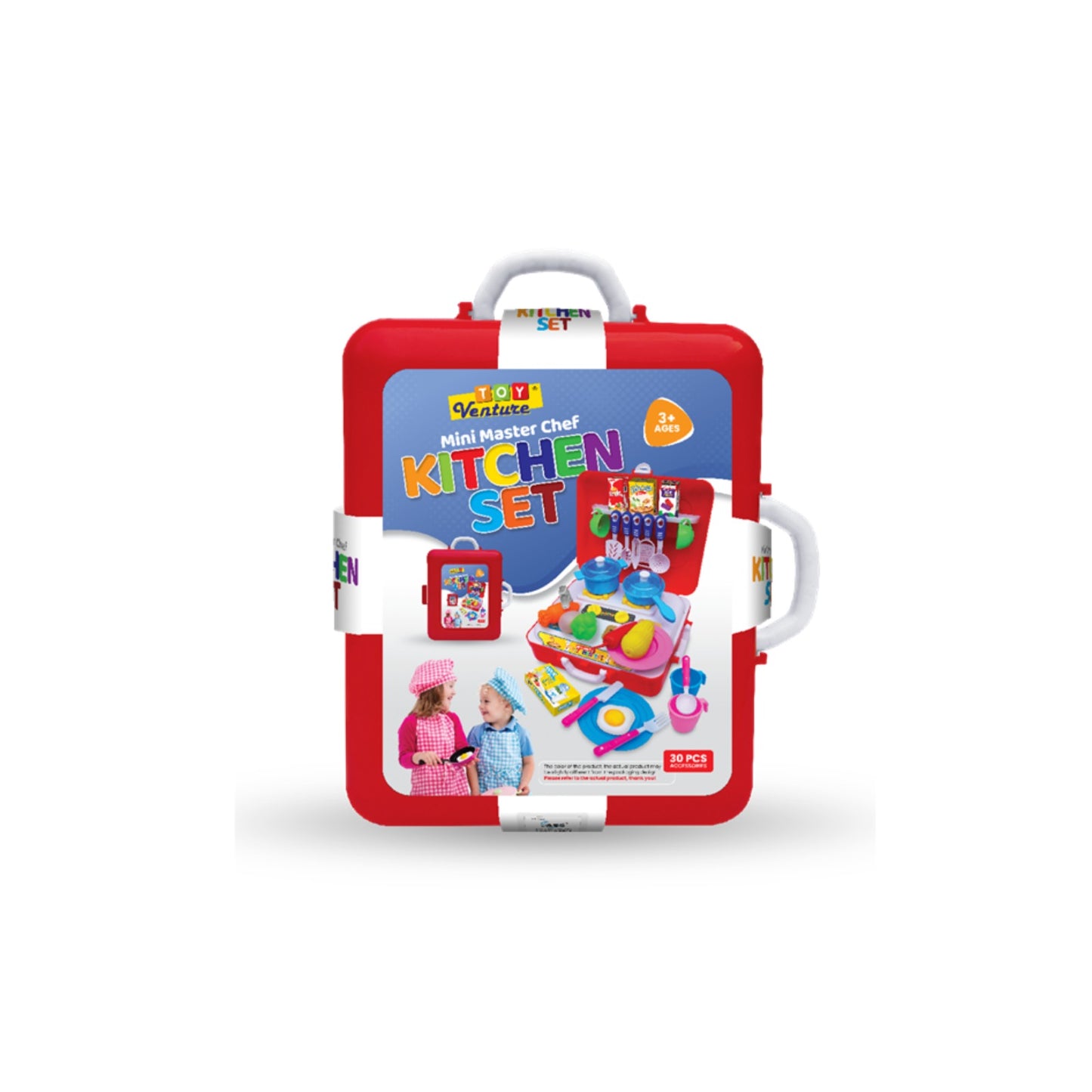 Mini Master Chef Briefcase – Portable Kitchen Playset for Kids