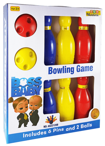 Baby Boss 2 - in - 1 Bowling Game – Fun Indoor Activity Toy for Kids - Toy Venture