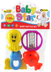 Baby Star – Colorful Baby Rattle Set (4 - Piece) - Toy Venture
