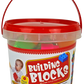 Building Block Bucket (Small) – Creative Construction Toy Set for Kids - Toy Venture