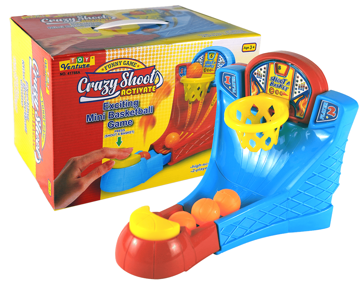 Crazy Shoot Activate – Interactive Basketball Game for Kids - Toy Venture