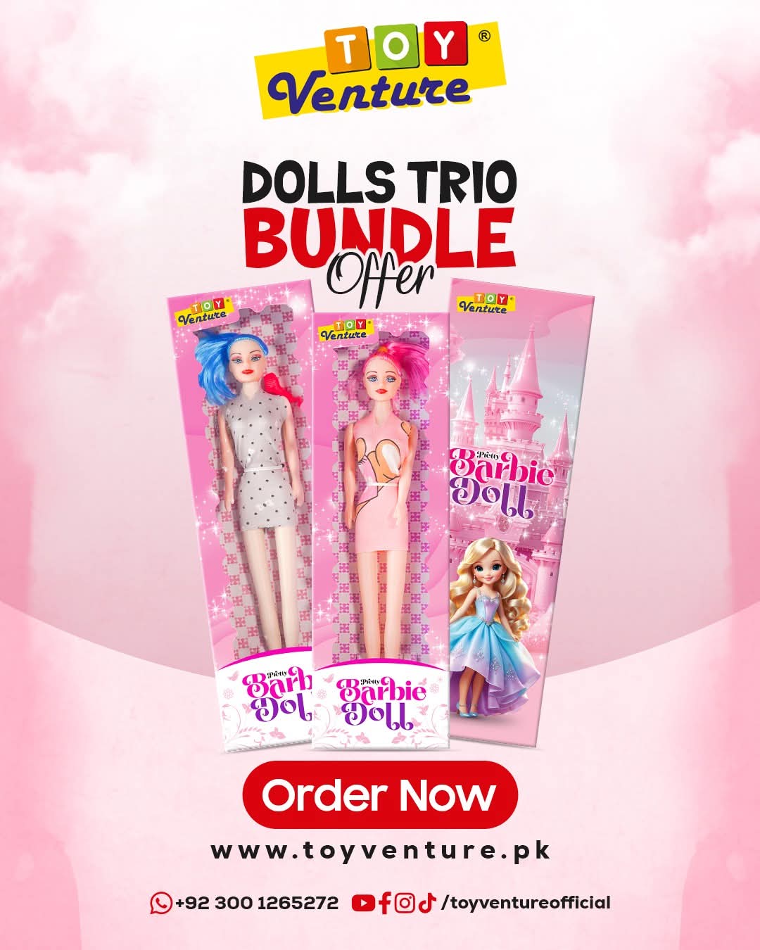 Dolls Trio Bundle Deal - Toy Venture