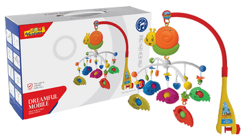 Dreamful Mobile Box (Fish) – Musical Crib Mobile for Newborns - Toy Venture