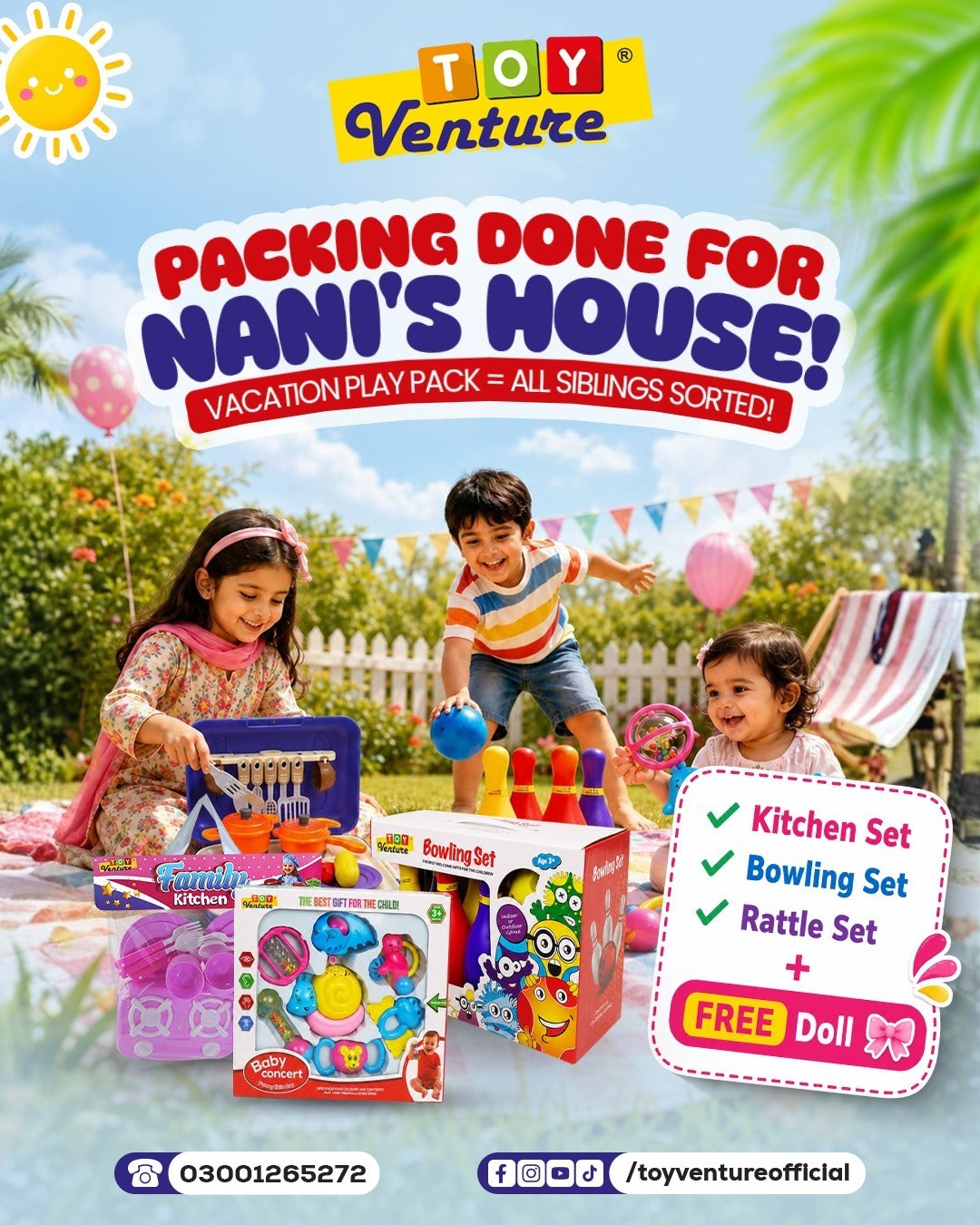 Vacation Play Pack Summer Fun Bundle