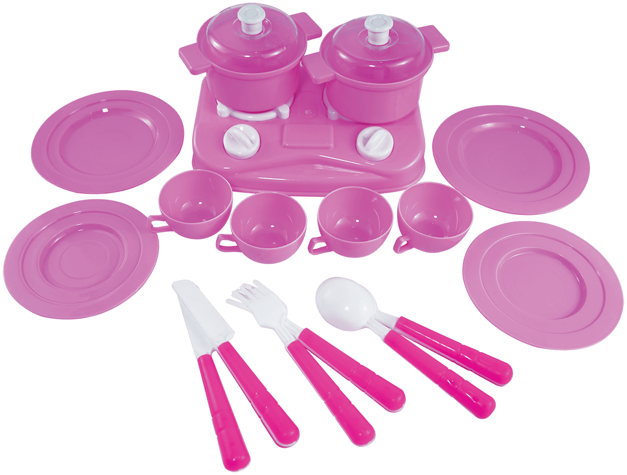 Kitchen Set – Pretend Cooking Toy Playset for Kids - Toy Venture