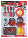Kitchen Set Card – Bright & Realistic Pretend Cooking Toy for Kids