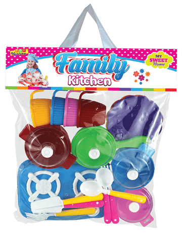 Multi Kitchen Set – Pretend Cooking Toy Playset for Kids - Toy Venture