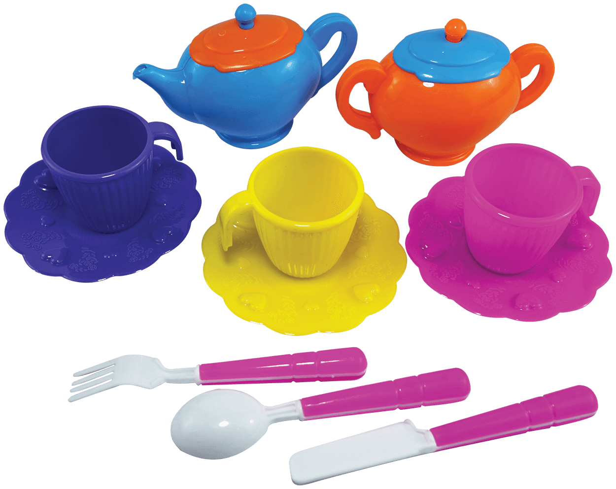 Multi Tea Set – Pretend Tea Party Playset for Kids - Toy Venture