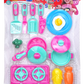Kitchen Set Card – Bright & Realistic Pretend Cooking Toy for Kids