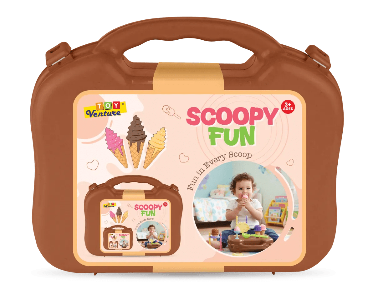Scoopy Fun Ice Cream Toy Set for Kids - Toy Venture