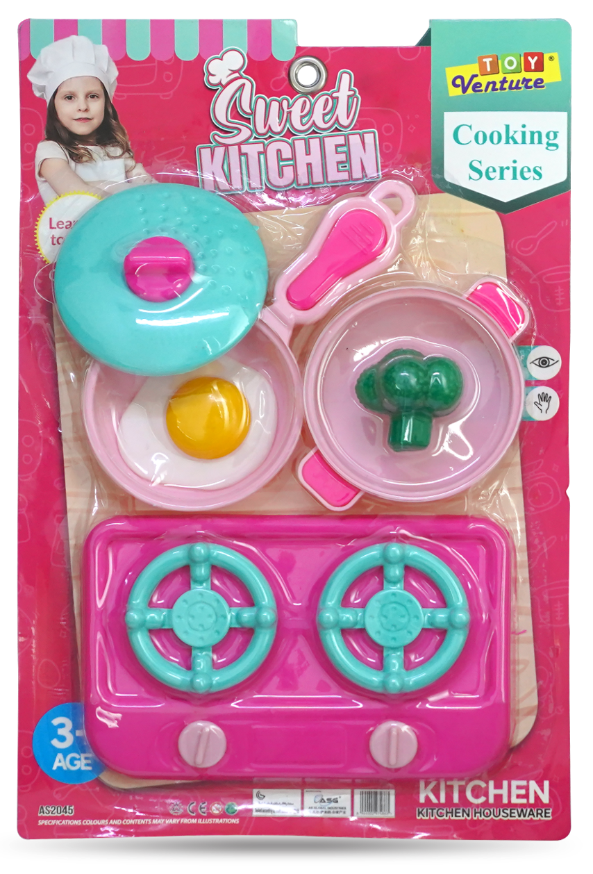 Sweet Kitchen Card – Pretend Play Cooking Toy for Kids - Toy Venture